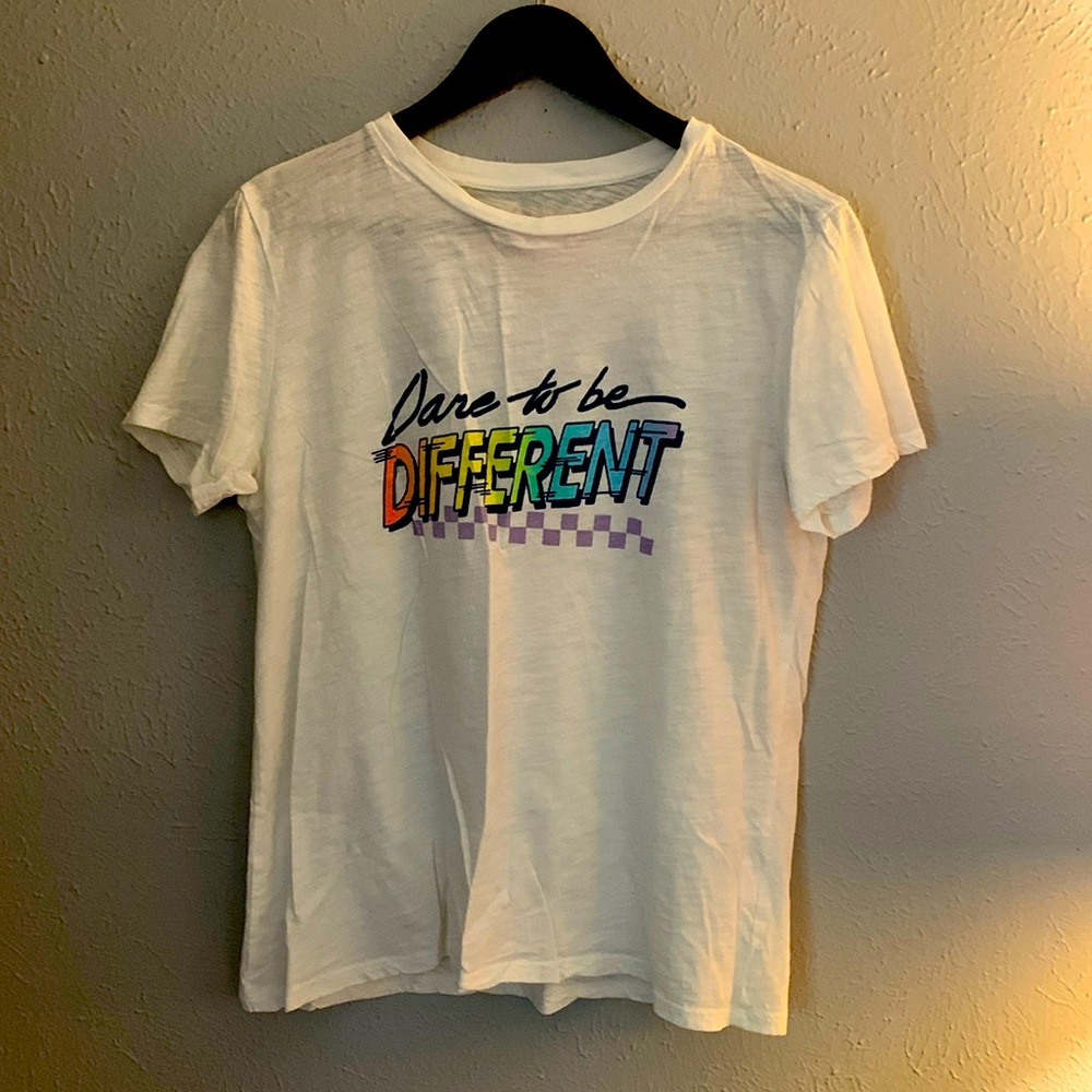 Ban.do “Dare to be Different” Retro 80s T-Shirt